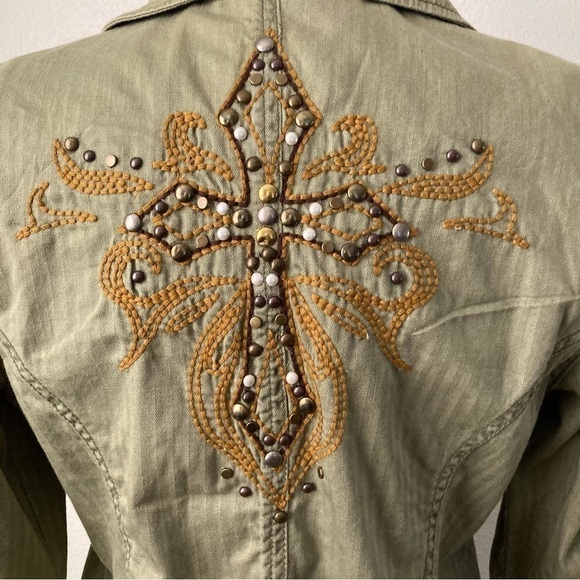 Vintage Original Inc. Studded Jacket | Size L - Picture 6 of 6